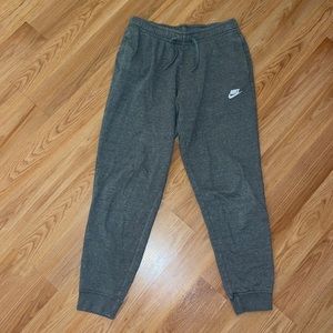 Nike Gray Jogger Style Sweatpants